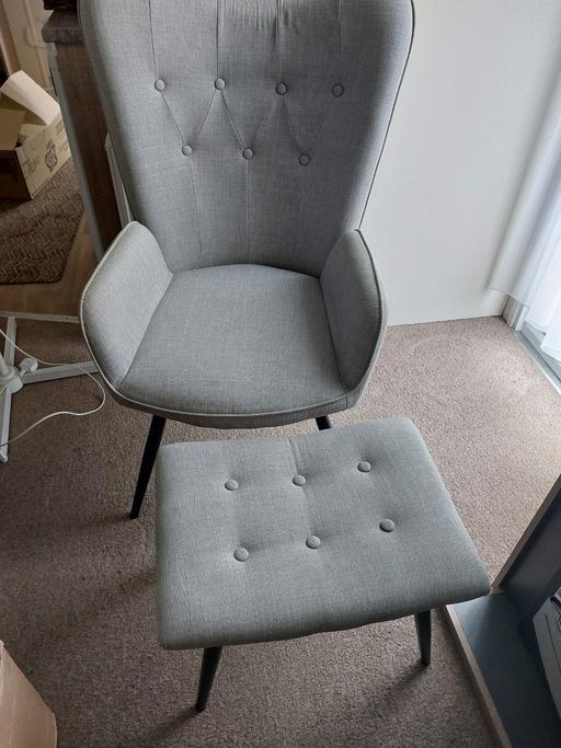 Buy & Sell Wednesbury Sandwell - Photos for chair and footstool