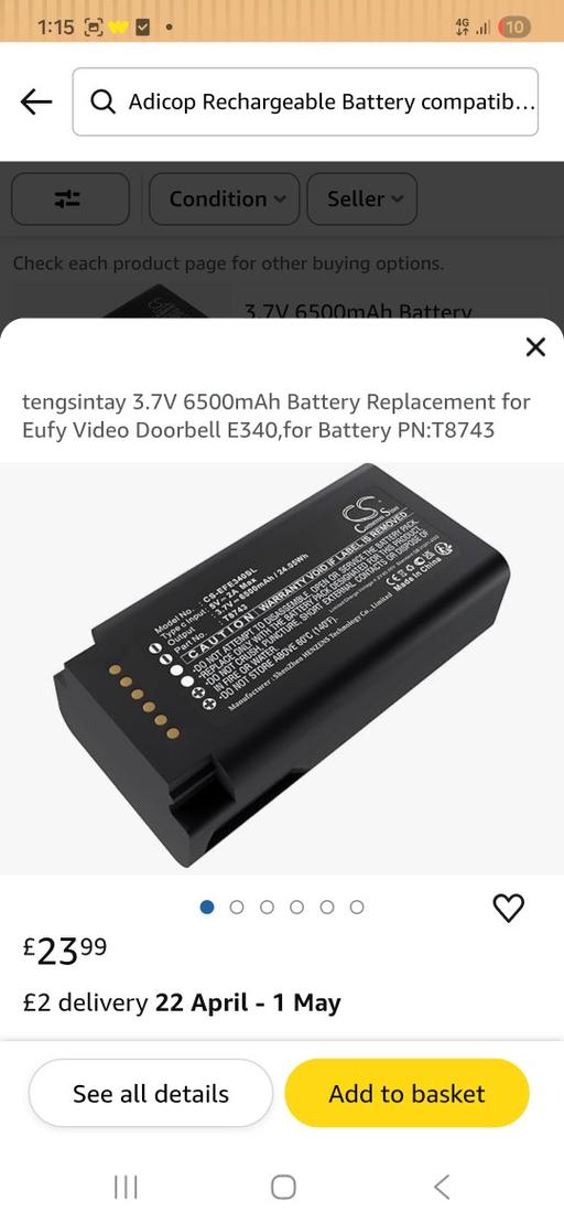 Buy & Sell Pellon Calderdale - Photos for battery replacment