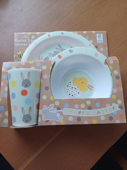 Buy & Sell Eckington North East Derbyshire - Photos for Easter 3 pc dinner set