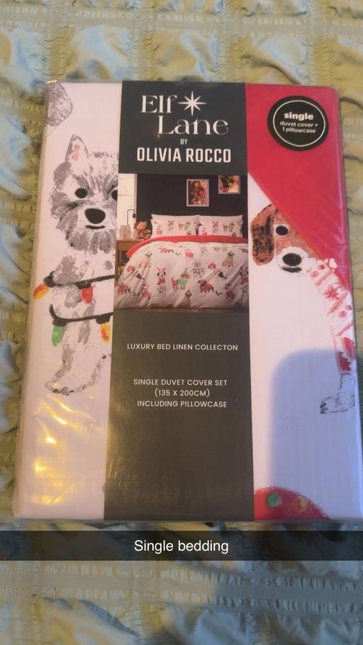 Buy & Sell Higginshaw Oldham - Photos for single bed..Christmas bedding