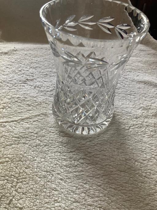 Buy & Sell Stourbridge Dudley - Photos for Small cut glass vase .