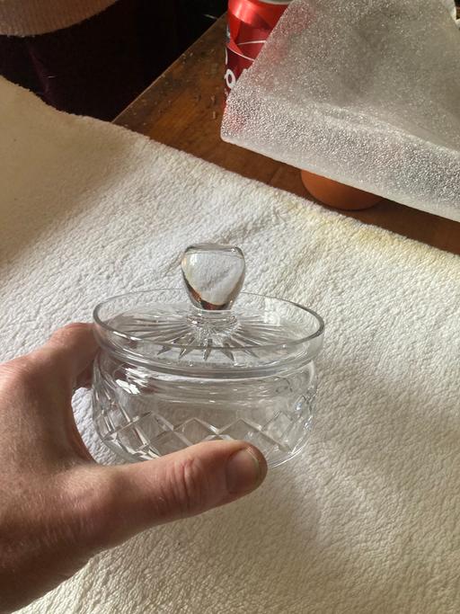 Buy & Sell Stourbridge Dudley - Photos for Cut glass powder bowl .