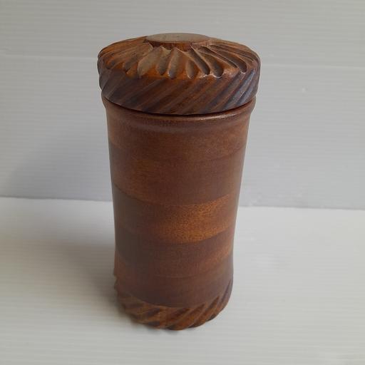 Buy & Sell Preston South Ribble - Photos for CRAFTED WOOD CANNISTER