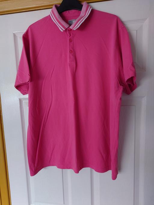 Buy & Sell Woodthorpe Charnwood - Photos for Mens pink polo top size XL