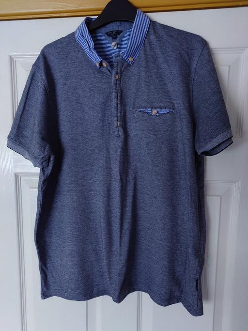 Buy & Sell Woodthorpe Charnwood - Photos for Mens grey ted baker polo top size 5