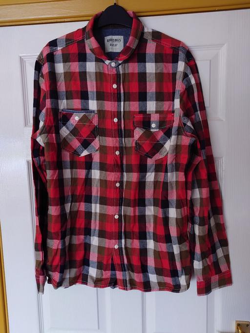Buy & Sell Woodthorpe Charnwood - Photos for Mens red checked Goodsouls shirt size L