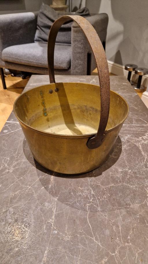 Buy & Sell Fulwell South West London - Photos for old brass jam pot