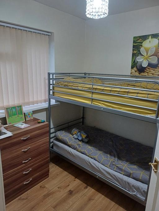 Buy & Sell Smethwick Sandwell - Photos for Grey bunk bed with mattress and protecters