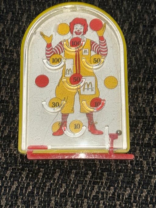 Buy & Sell Northville South Gloucestershire - Photos for Ronald McDonald handheld mini pinball RARE
