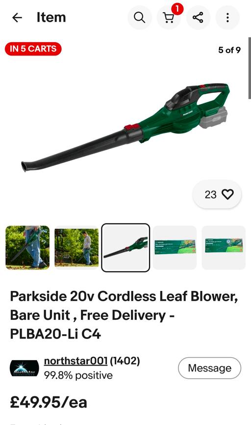 Buy & Sell Beckton East London - Photos for leaf blower