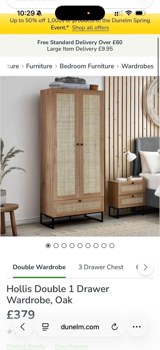 Buy & Sell Rotherhithe South East London - Photos for Modern Wardrobe + 2 Bedsides Tables Brand New