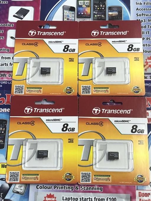 Buy & Sell Highams Park East London - Photos for 8GB MICRO SD Transcend Memory card
