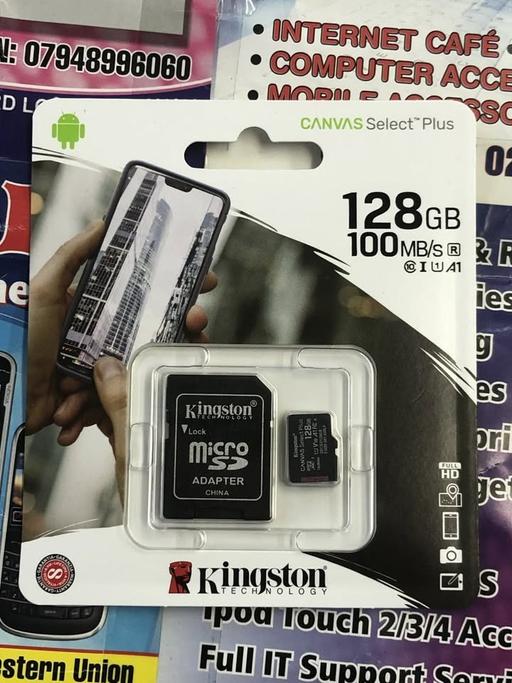 Buy & Sell Highams Park East London - Photos for 128GB MICRO SD Kingston Memory Card