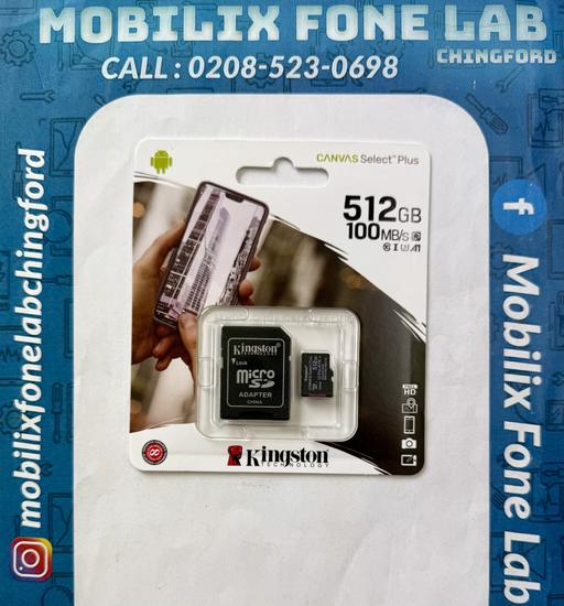 Buy & Sell Highams Park East London - Photos for 512GB MICRO SD Kingston Memory Card