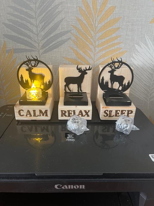 Buy & Sell Tinsley Sheffield - Photos for Stag candle holders & candles