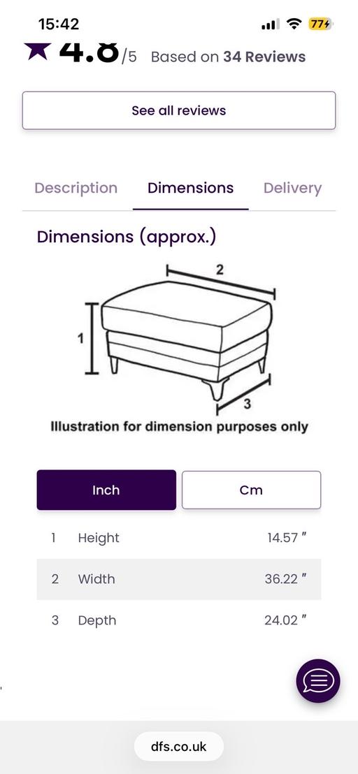 Buy & Sell Bournville Birmingham - Photos for Stunning footstool & cushions