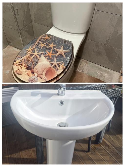 Buy & Sell Selly Oak Birmingham - Photos for TOILET AND PEDESTAL SINK