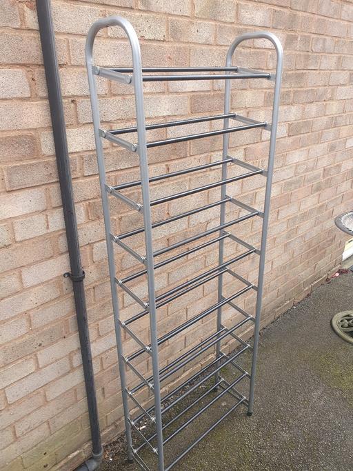 Buy & Sell Pensnett Dudley - Photos for 5ft x 2ft Metal Shoe Rack , Good Condition,