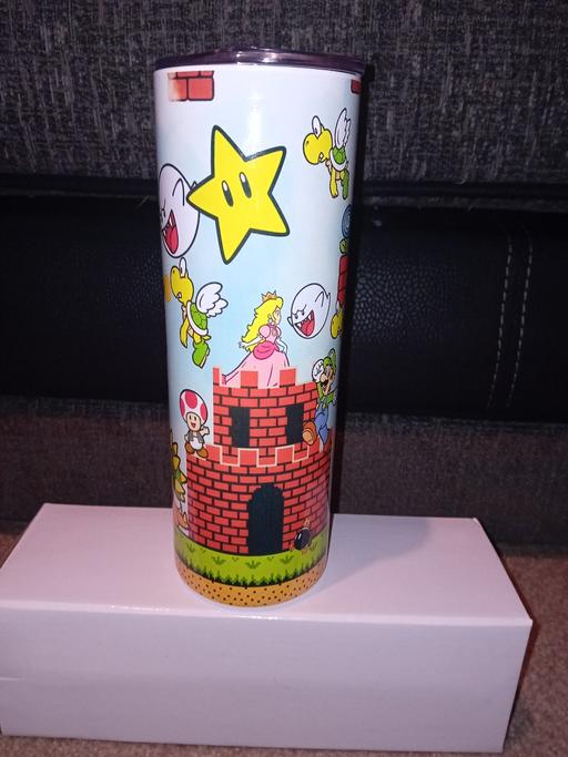 Buy & Sell Bedhampton Havant - Photos for Super Mario 20oz stainless steel tumbler