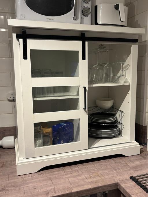 Buy & Sell Ladywood Birmingham - Photos for Collection! White TV Unit / Sideboard Cabinet