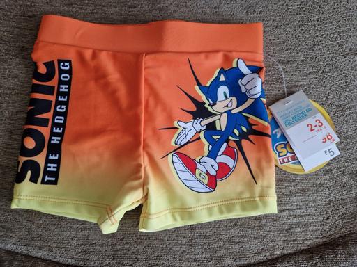 Buy & Sell Ramsgate Thanet - Photos for bn Sonic the Hedgehog swimshorts age 2-3yrs