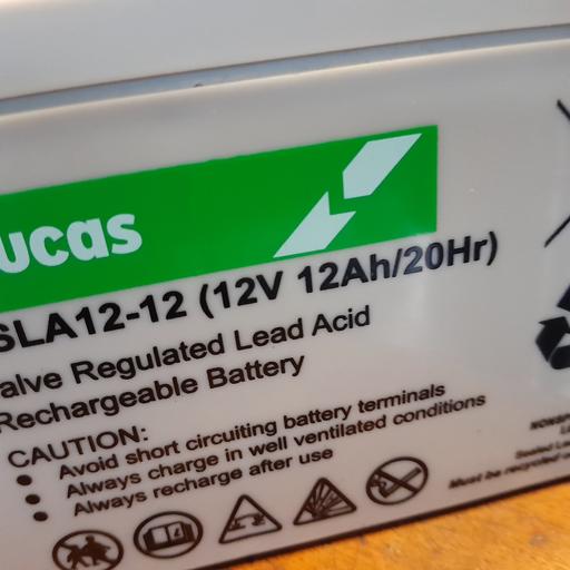 Buy & Sell Farnsfield Newark and Sherwood - Photos for pair of lucus BATTERYS. very good condition