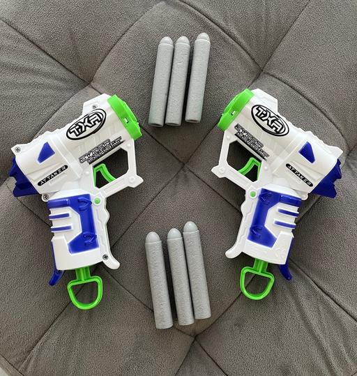 Buy & Sell Upper Walthamstow East London - Photos for TXR Cyber Combat Alien Defence Blaster Guns