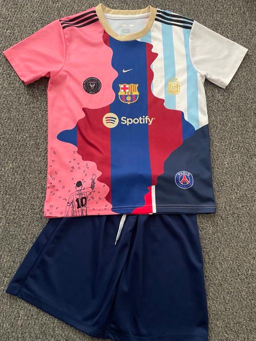 Buy & Sell Sefton Park Liverpool - Photos for Messi retro football kit 12-13 size 28