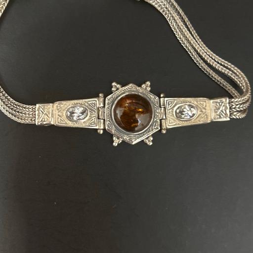 Buy & Sell Brooklands Milton Milton Keynes - Photos for Silver amber bracelet