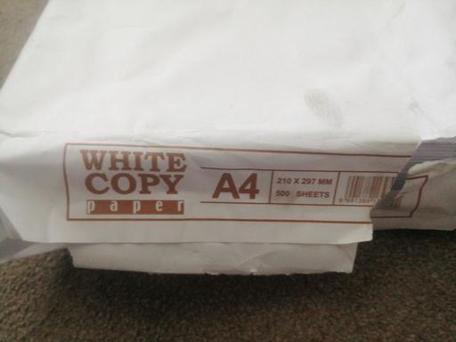 Buy & Sell Moseley Village Wolverhampton - Photos for New A4 white copy paper 500 sheets