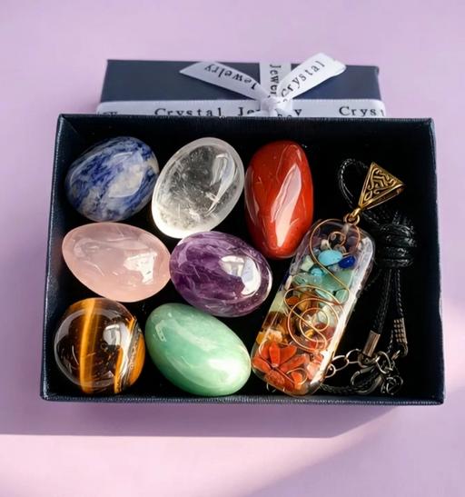 Buy & Sell Burford West Oxfordshire - Photos for Chakra meditation healing crystals gift set