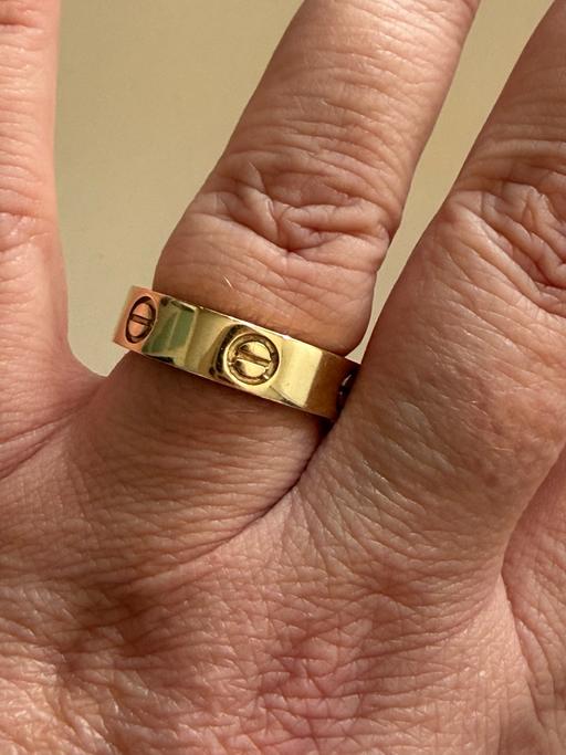 Buy & Sell Moseley Village Wolverhampton - Photos for 9ct gold heavy screw ring