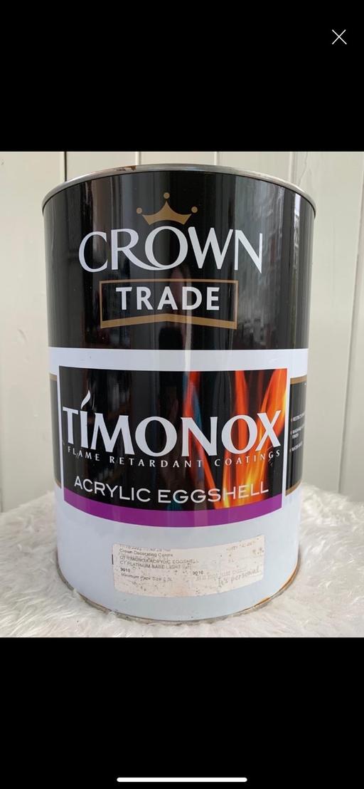 Buy & Sell Harborne Birmingham - Photos for Crown Trade Acrylic Eggshell 5 L Paint White