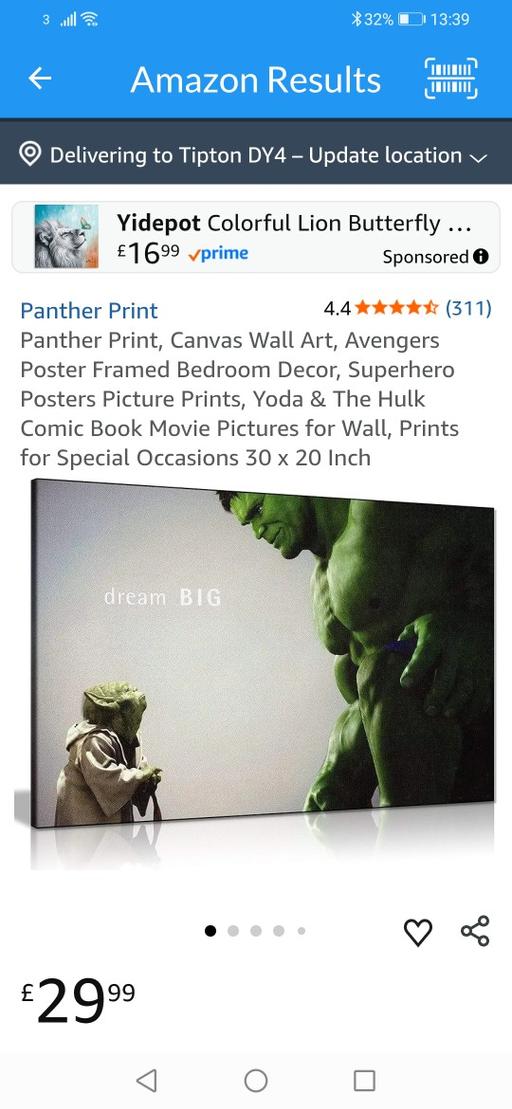 Buy & Sell Heath Town Wolverhampton - Photos for New Panther print 