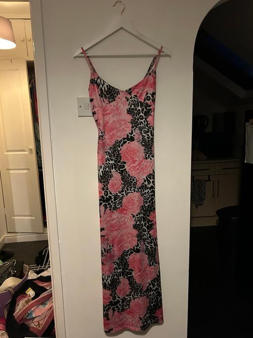Buy & Sell Gledhow Leeds - Photos for Leopard print pink flower maxi dress