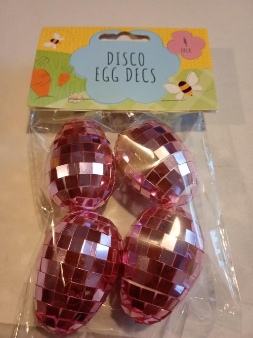 Buy & Sell Horncastle East Lindsey - Photos for new pack of 4 EASTER DISCO EGG DECS