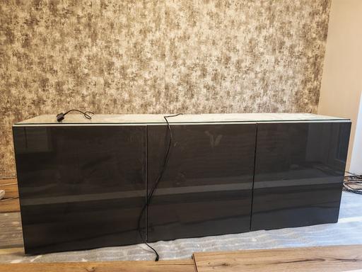 Buy & Sell Denton Tameside - Photos for ikea besta sideboard/tv unit 3 door large