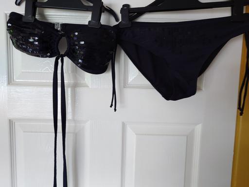 Buy & Sell Woodthorpe Charnwood - Photos for Women's black sequinned bikini size 10