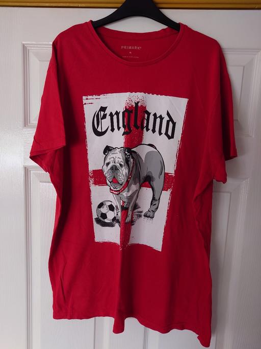 Buy & Sell Woodthorpe Charnwood - Photos for Mens red England top size XL