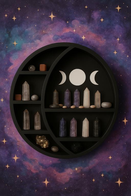 Buy & Sell Burford West Oxfordshire - Photos for Triple moon design floating crystal display s