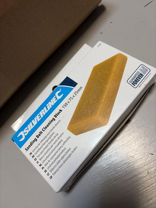 Buy & Sell Duckmanton Chesterfield - Photos for Silverline sanding belt cleaning block