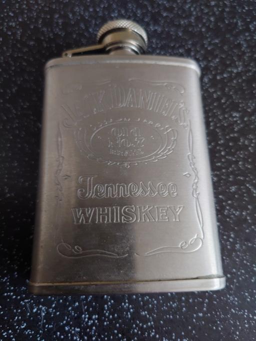 Buy & Sell Woodthorpe Charnwood - Photos for Jack Daniels 3oz stainless steel hip flask