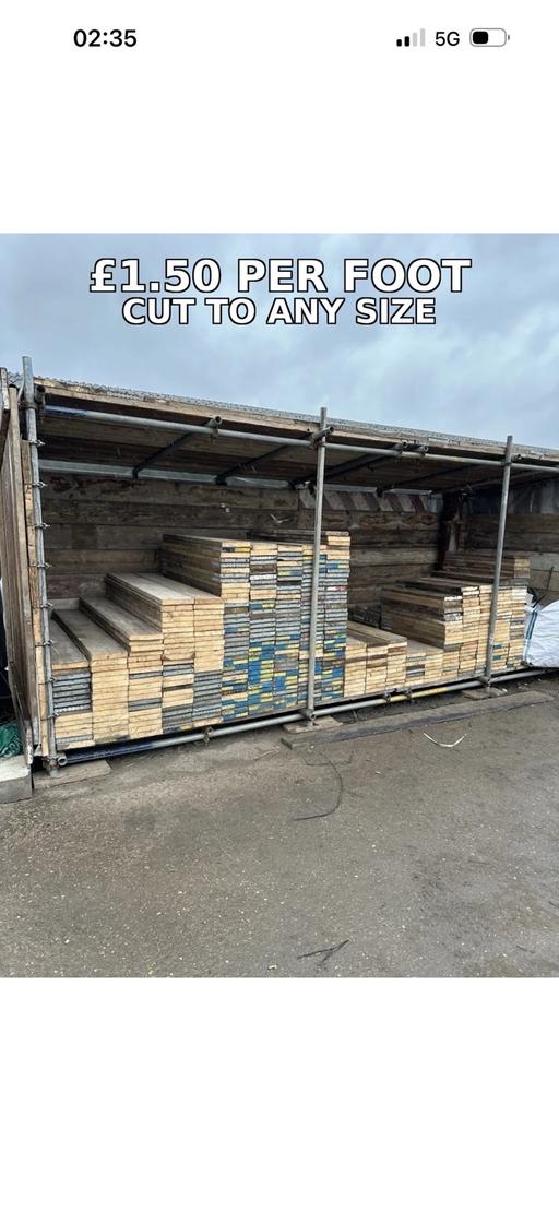 Buy & Sell Bilborough Nottingham - Photos for Scaffold boards £1.50 per foot 1-13ft