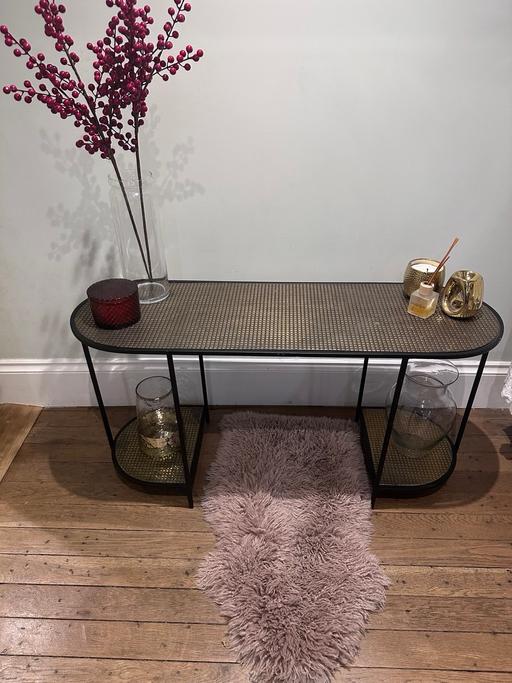 Buy & Sell Hastings Town Centre Hastings - Photos for Console metal decor table w champagne gold