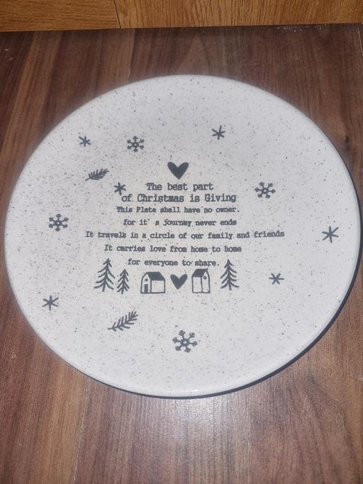 Buy & Sell Bournville Birmingham - Photos for The Range Stoneware Christmas Plate