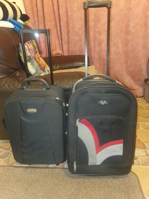 Buy & Sell Pensnett Dudley - Photos for 2 Small Suitcases, With Handles & Wheels,