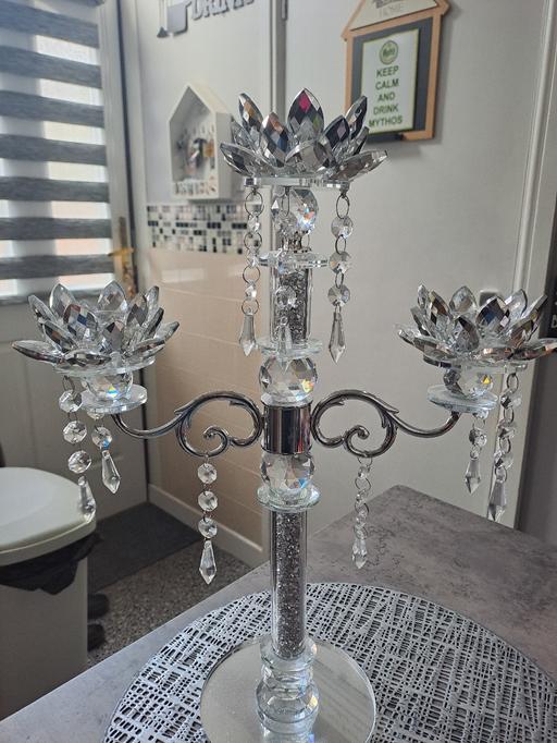 Buy & Sell Park Hill Sheffield - Photos for large bling diamonti candle holder