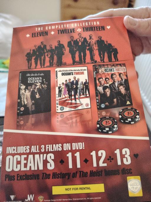 Buy & Sell Trowbridge Wiltshire - Photos for Oceans 11 & 12 & 13 box set plus bonus