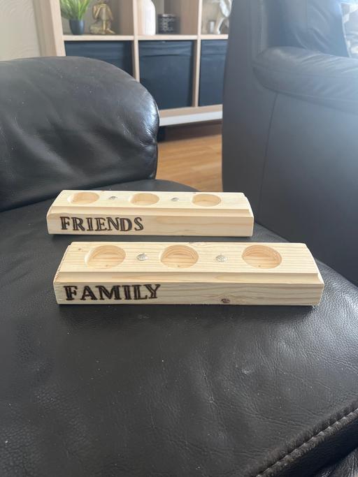 Buy & Sell Tinsley Sheffield - Photos for Wooden candle holders (sale )