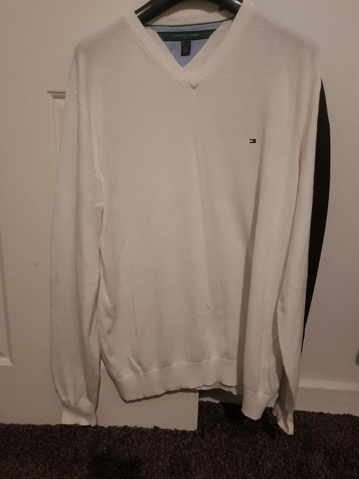Buy & Sell Bushbury Wolverhampton - Photos for Men's Tommy Hilfiger white jumper